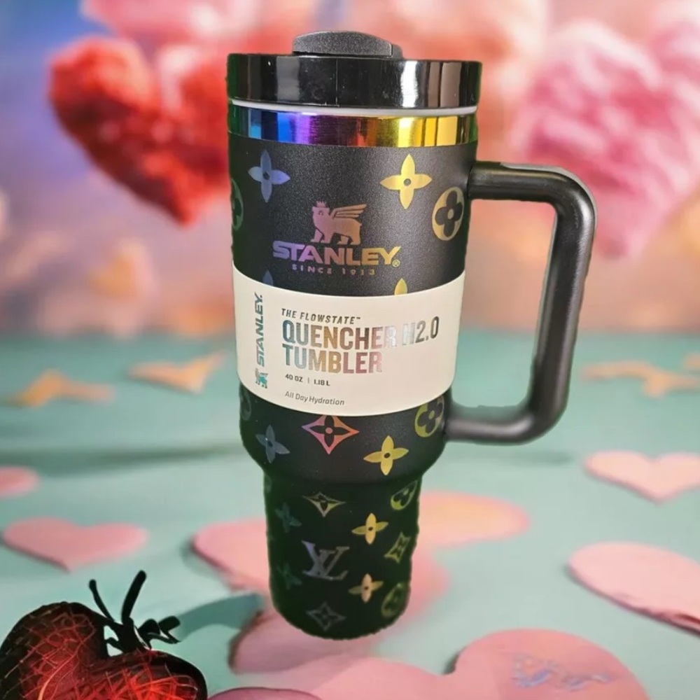 Stanley 40 oz. Black Quencher H2.0 Stainless Steel  Tumbler - New